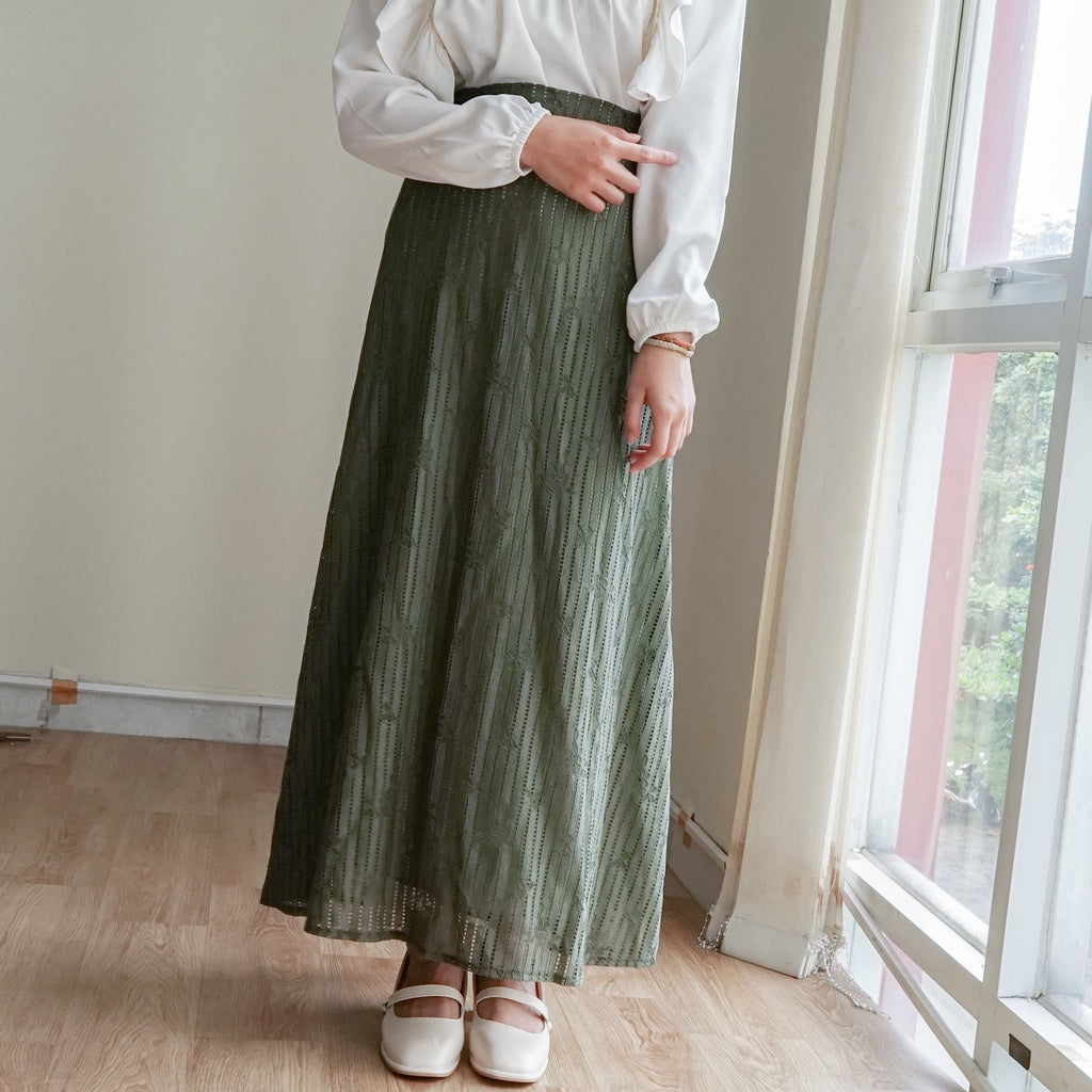 YUNABI SKIRT - ROK BRUKAT A LINE KOREA