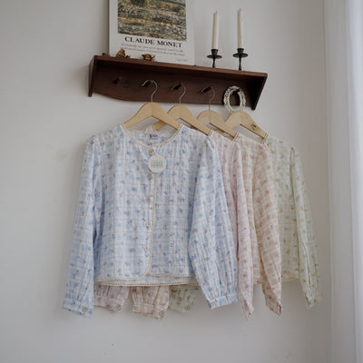 CHERRY BLOUSE ATASAN KOREA