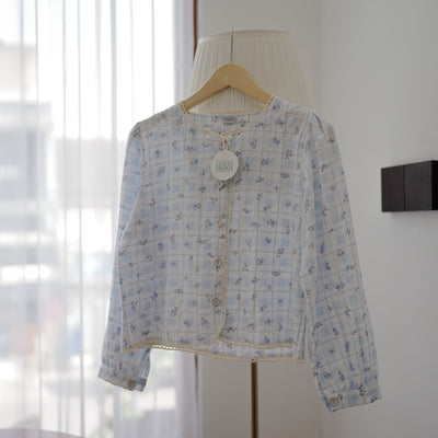 CHERRY BLOUSE ATASAN KOREA
