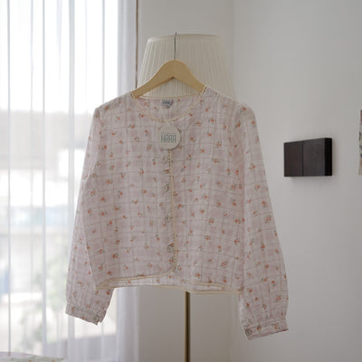 CHERRY BLOUSE ATASAN KOREA