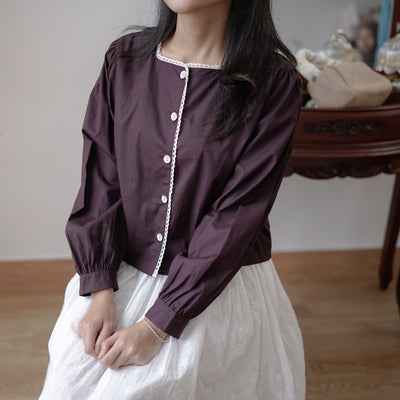 NAYEON BLOUSE - KEMEJA STYLE KOREA