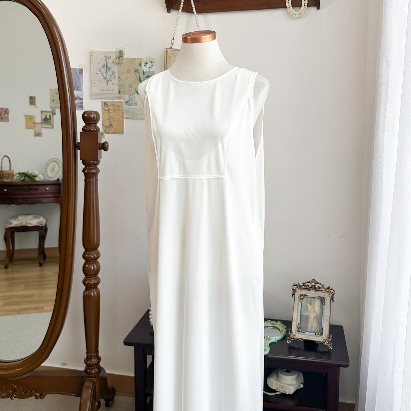 Madebyhara - Inner Skirt Rok Panjang Dalaman Androk Puring Bahan Tebal Premium