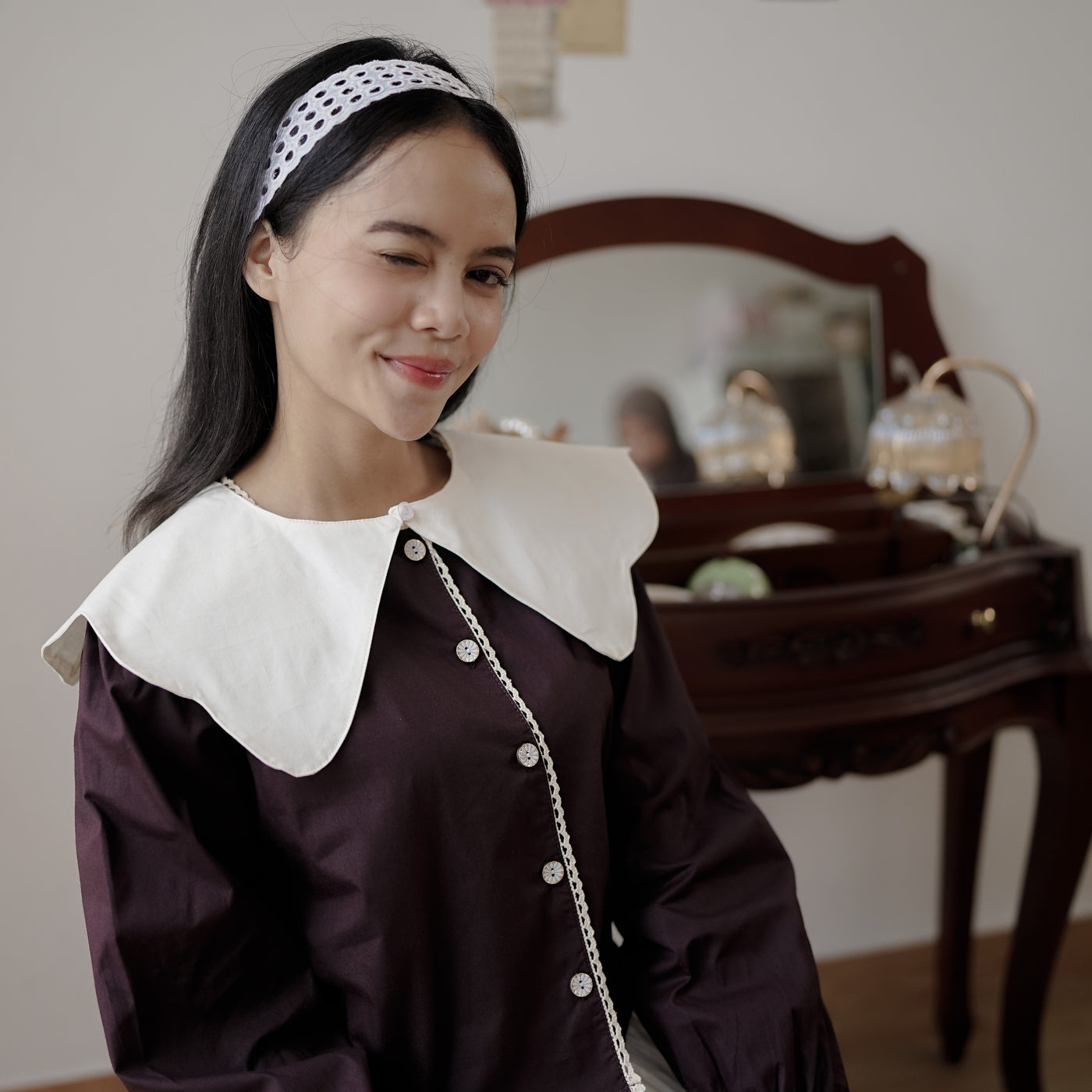 Madebyhara - Clam Fake Collar Detachable Kerah Palsu