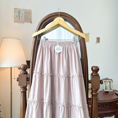 ZURY SKIRT - ROK BRUKAT BORDIR HARASKIRT