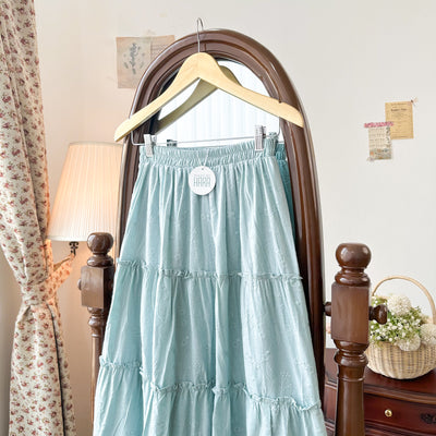 ZURY SKIRT - ROK BRUKAT BORDIR HARASKIRT