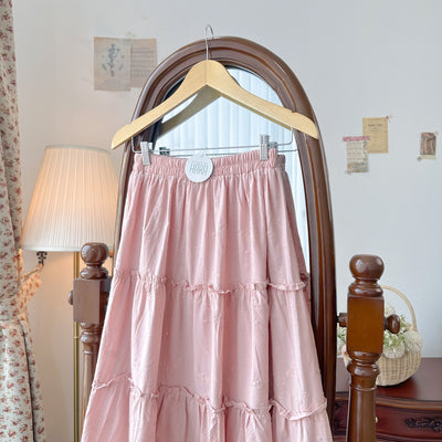 ZURY SKIRT - ROK BRUKAT BORDIR HARASKIRT