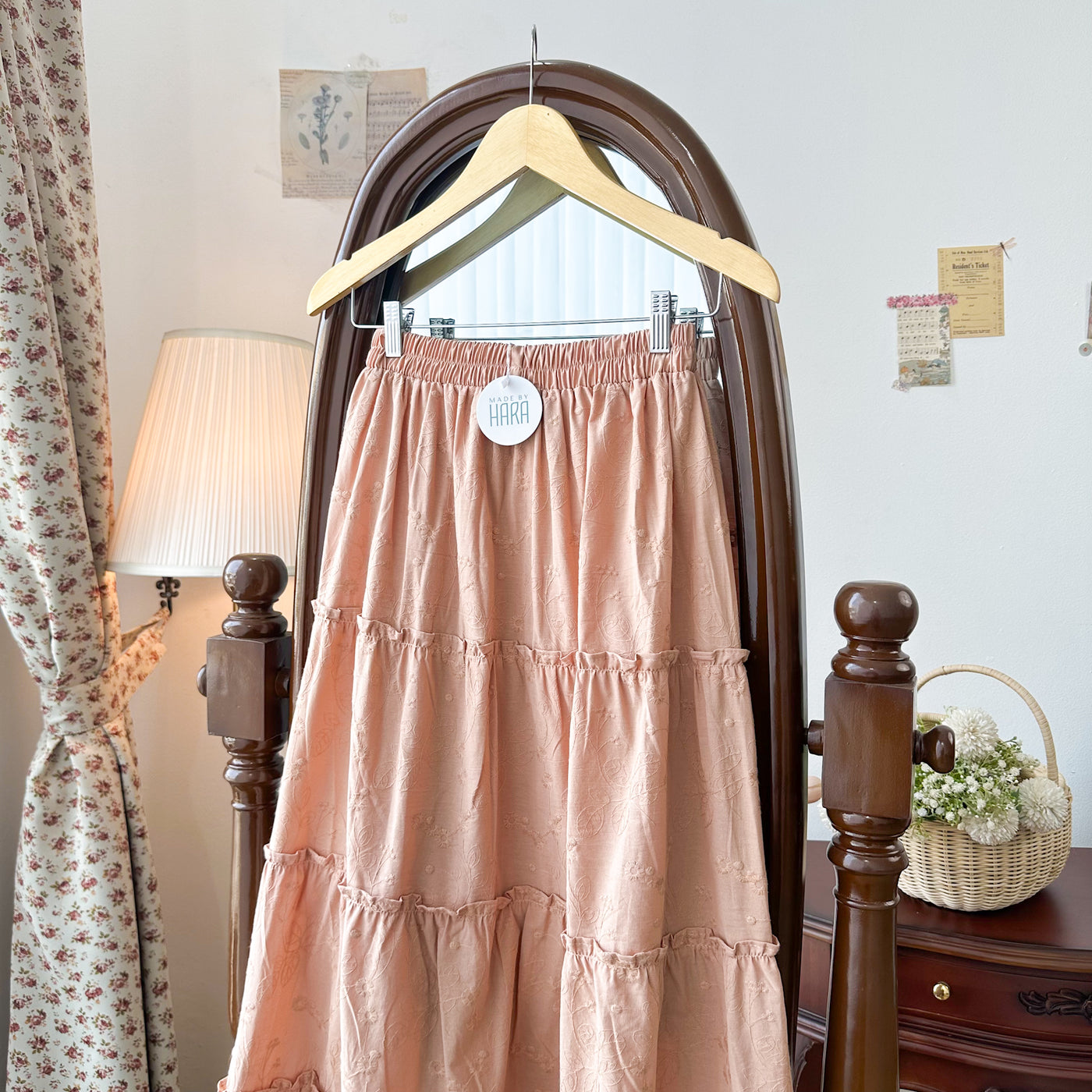 ZURY SKIRT - ROK BRUKAT BORDIR HARASKIRT