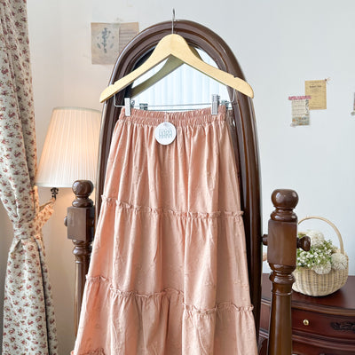 ZURY SKIRT - ROK BRUKAT BORDIR HARASKIRT