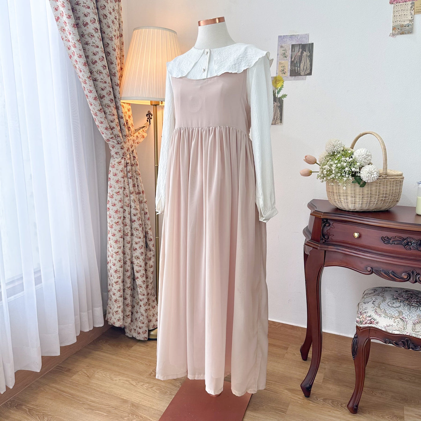 KEIKO SUMMER OVERALL DRESS - HARASKIRT