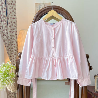 CHLOE BLOUSE PLAIN - HARASKIRT