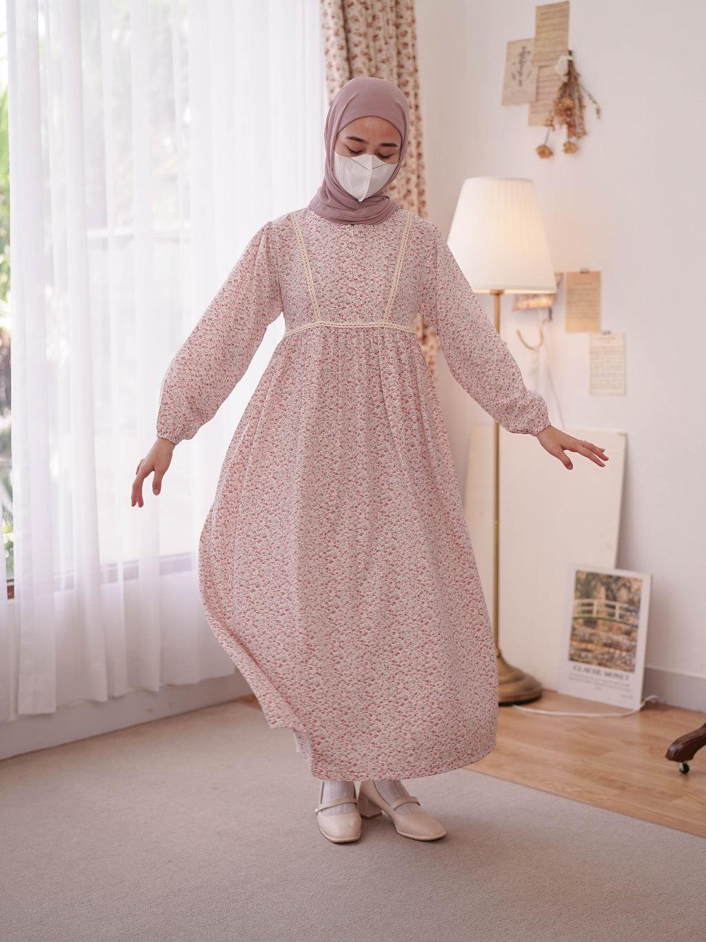 AIME DRESS - GAMIS KOREAN STYLE HARASKIRT