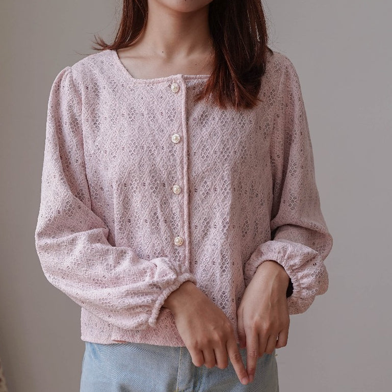 LULA OUTER BLOUSE - ATASAN BRUKAT