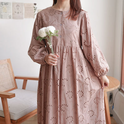 PUFFY DRESS MIDI KOREAN STYLE