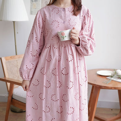 PUFFY DRESS MIDI KOREAN STYLE