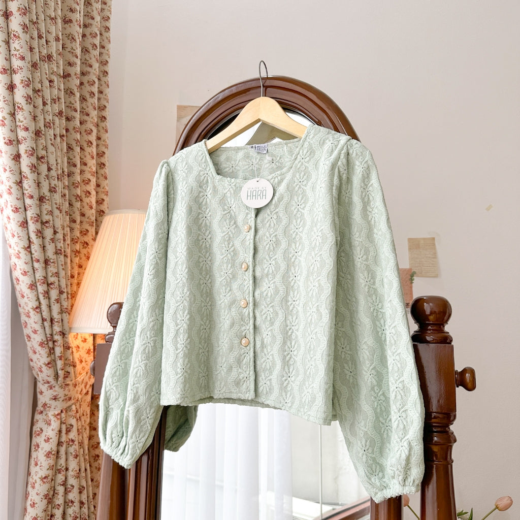 LULA OUTER BLOUSE - ATASAN BRUKAT