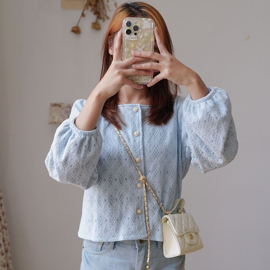 LULA OUTER BLOUSE - ATASAN BRUKAT