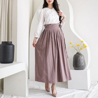 Madebyhara - Eunbi Hanbok Skirt Rok Lilit Korea Haraskirt