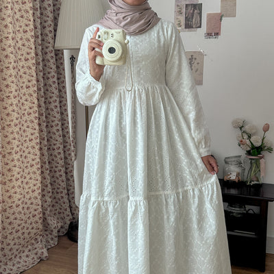 MELISSA DRESS - GAMIS KATUN BORDIR HARASKIRT