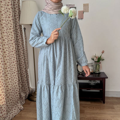 MELISSA DRESS - GAMIS KATUN BORDIR HARASKIRT