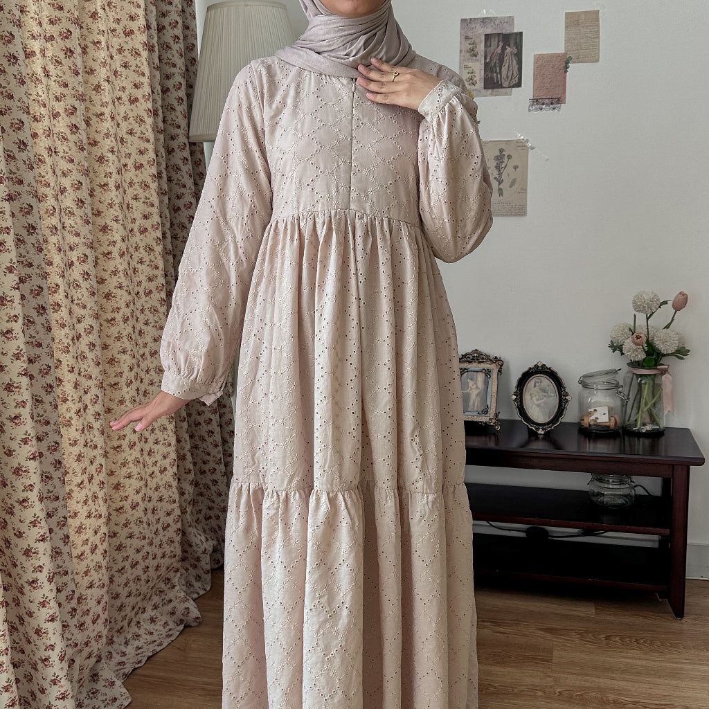 MELISSA DRESS - GAMIS KATUN BORDIR HARASKIRT