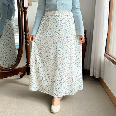 Bella Skirt - Midi dan Big Size Rok A Line Korean Style - Haraskirt