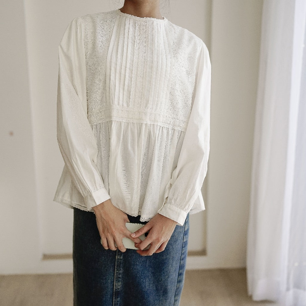 Madebyhara - Bianca blouse korean style
