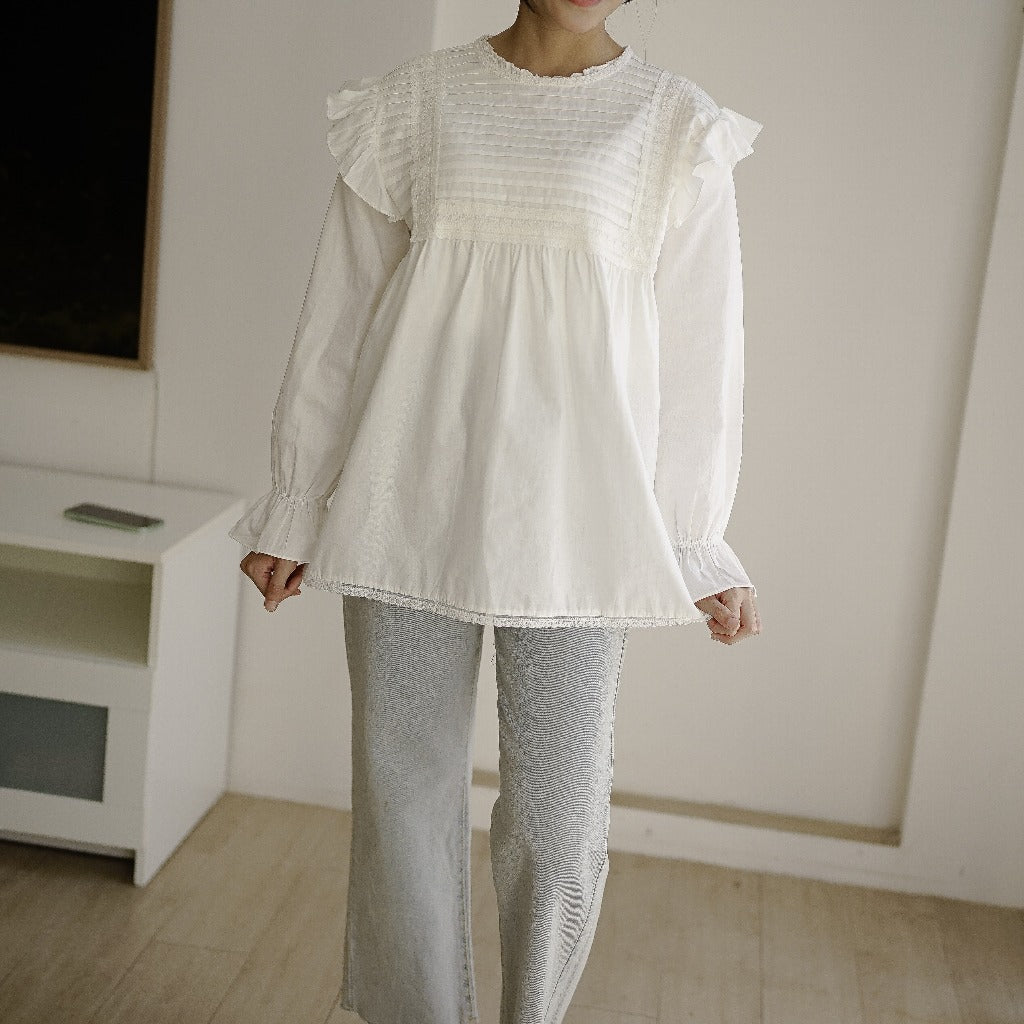 Madebyhara - Ivy Blouse korean style