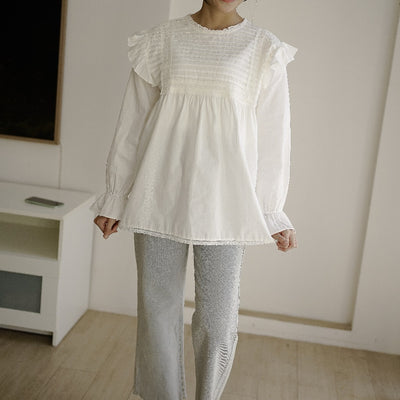 Madebyhara - Ivy Blouse korean style