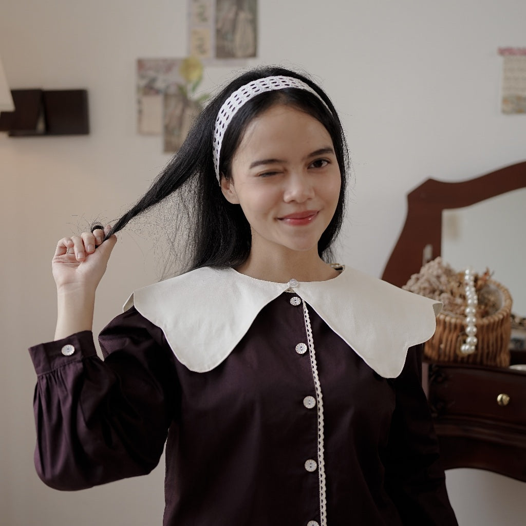 Madebyhara - Clam Fake Collar Detachable Kerah Palsu