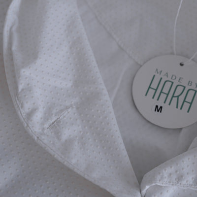 Madebyhara - Poplin Polka White Kemeja Style Korea