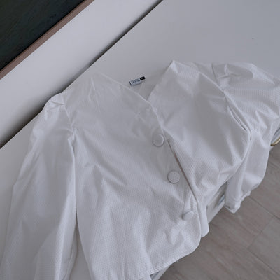 POPLIN BLOUSE - BLOUSE KEMEJA STYLE KOREA HARASKIRT