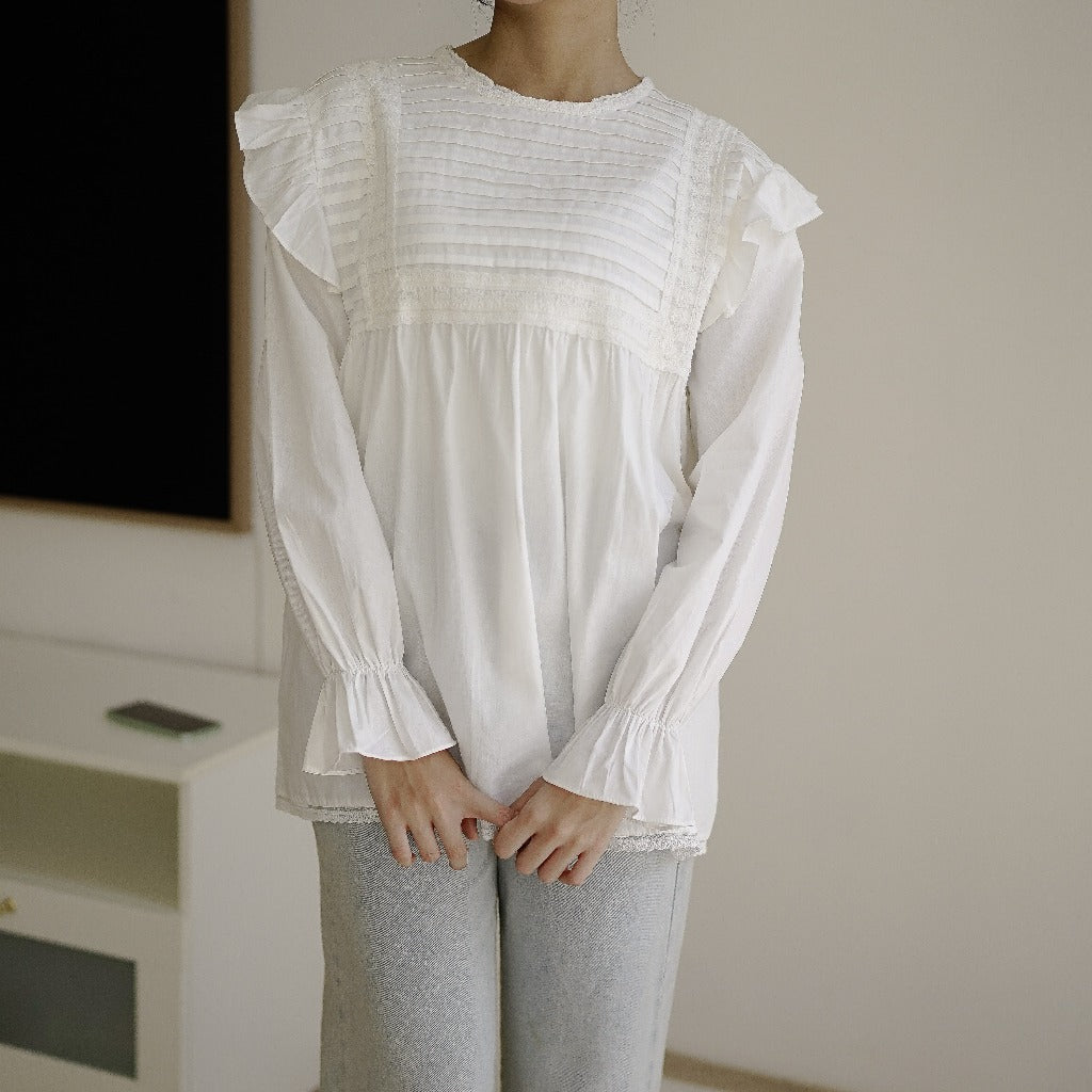 Madebyhara - Ivy Blouse korean style