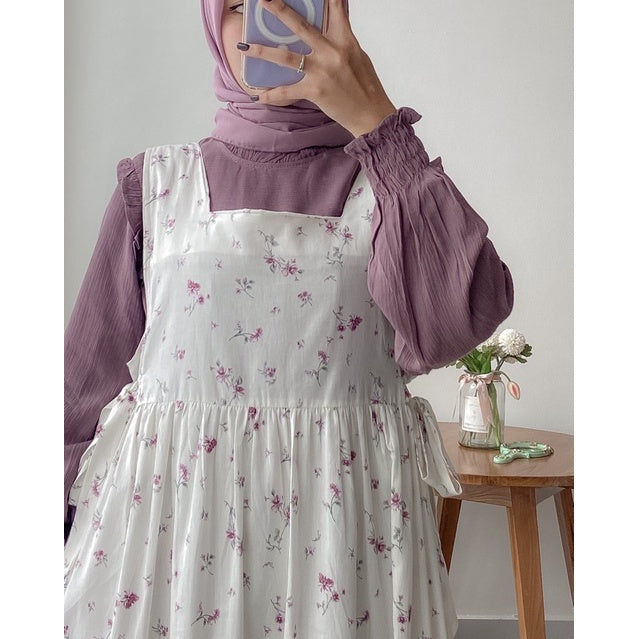 HIMARI MIDI DRESS - DRESS MIDI KOREA HARASKIRT