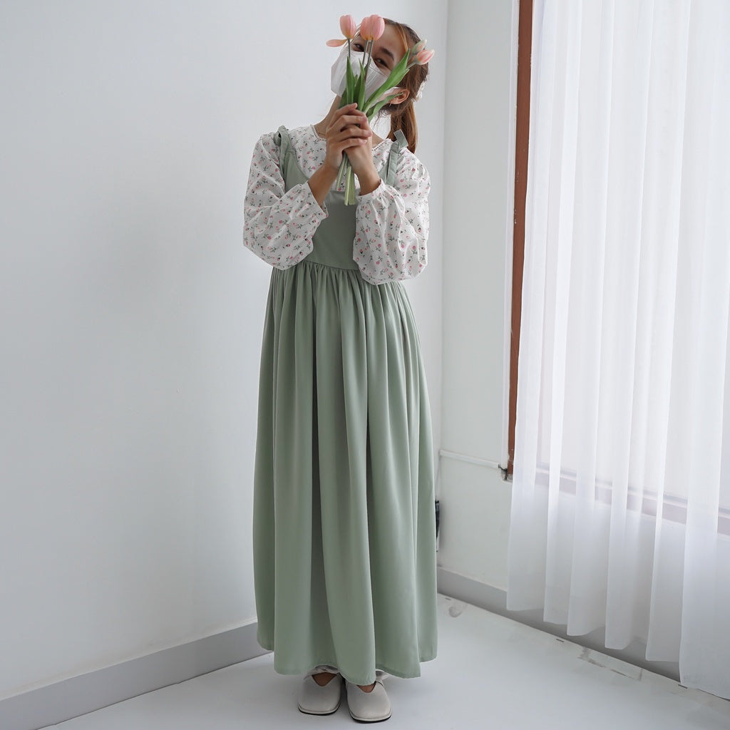 KEIKO SUMMER OVERALL DRESS - HARASKIRT