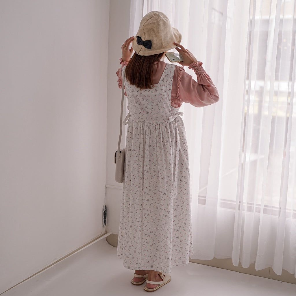 HIMARI MIDI DRESS - DRESS MIDI KOREA HARASKIRT