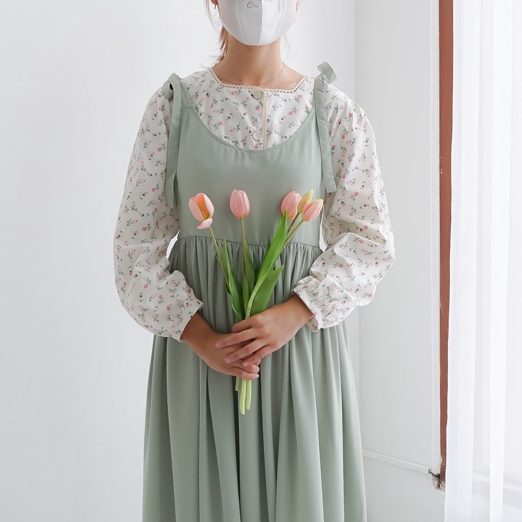 KEIKO SUMMER OVERALL DRESS - HARASKIRT