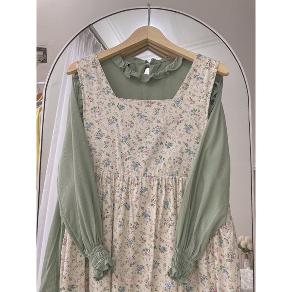 HIMARI MIDI DRESS - DRESS MIDI KOREA HARASKIRT