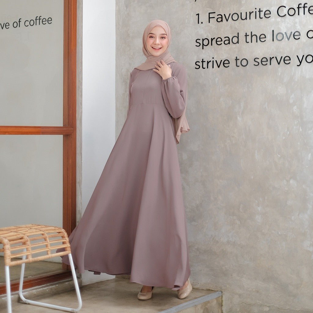 ALANA DRESS PART 1 (SIZE S-M) ADA SIZE JUMBO XL XXL