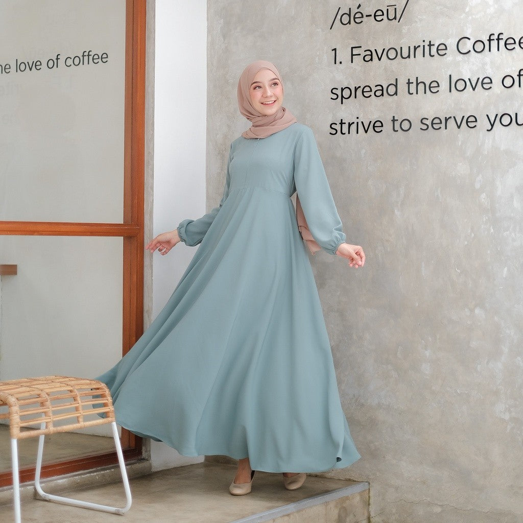 ALANA DRESS PART 1 (SIZE S-M) ADA SIZE JUMBO XL XXL