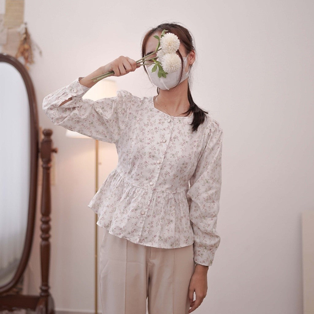 Clara Chloe Blouse - Haraskirt Madebyhara