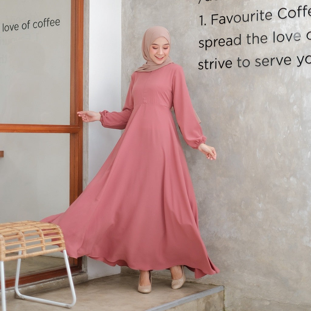 ALANA DRESS PART 1 (SIZE S-M) ADA SIZE JUMBO XL XXL