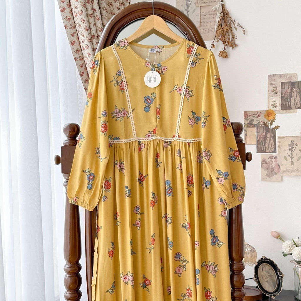 AIME DRESS RAYON *TANPA PURING* - HARASKIRT