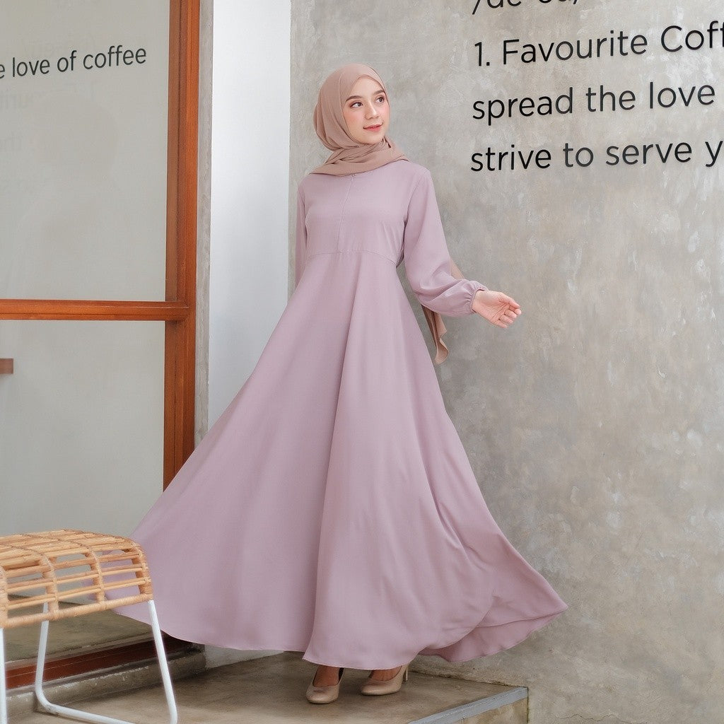 ALANA DRESS PART 1 (SIZE S-M) ADA SIZE JUMBO XL XXL