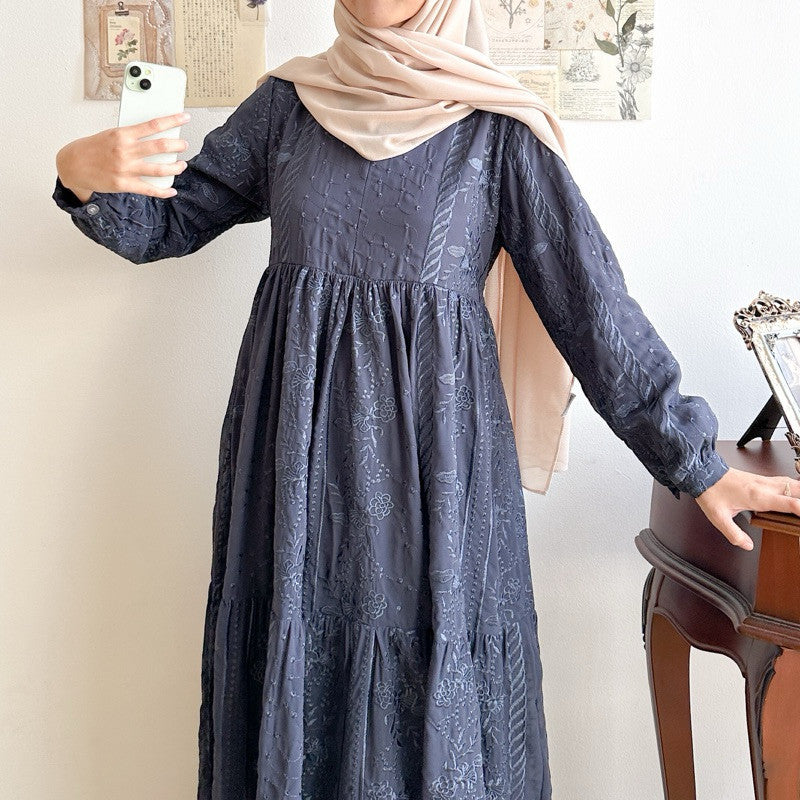 MELISSA DRESS - GAMIS KATUN BORDIR HARASKIRT