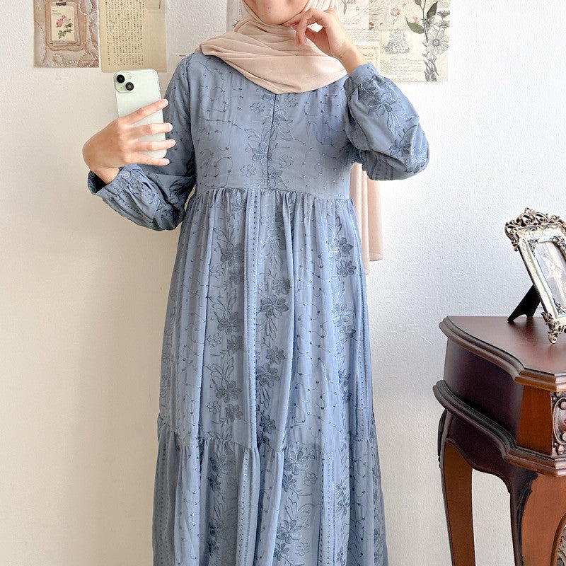 MELISSA DRESS - GAMIS KATUN BORDIR HARASKIRT