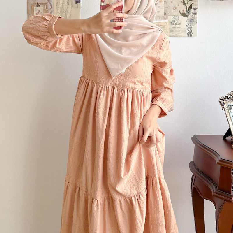 MELISSA DRESS - GAMIS KATUN BORDIR HARASKIRT