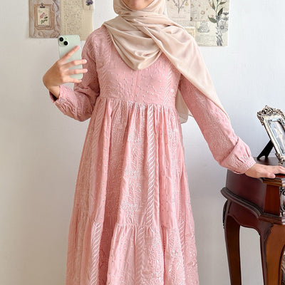 MELISSA DRESS - GAMIS KATUN BORDIR HARASKIRT