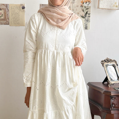 MELISSA DRESS - GAMIS KATUN BORDIR HARASKIRT