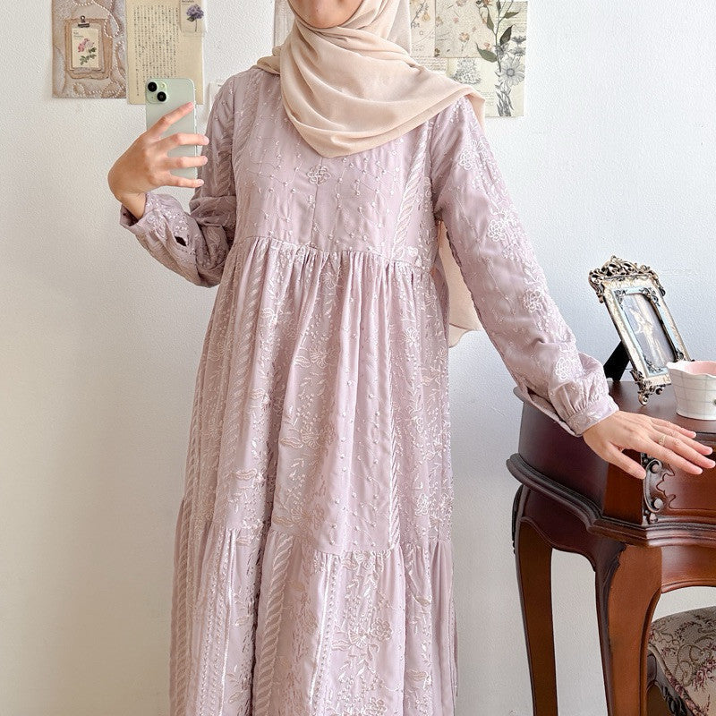 MELISSA DRESS - GAMIS KATUN BORDIR HARASKIRT