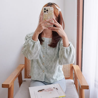 LULA OUTER BLOUSE - ATASAN BRUKAT